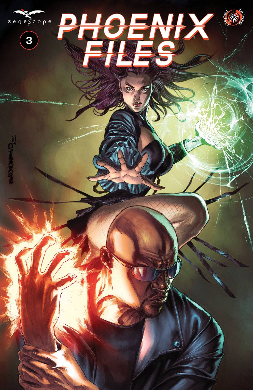 Zenescope Entertainment Inc Comic Books PHOENIX FILES #3 (OF 3) CVR A AL BARRIONUEVO 79388865775500311 JAN232016