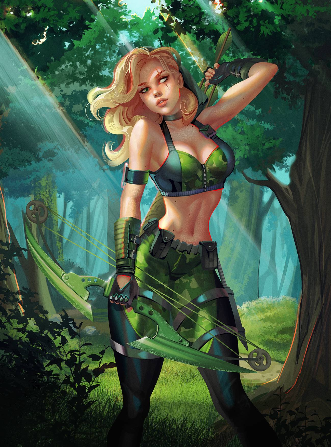 Zenescope Entertainment Inc Comic Books ROBYN HOOD LAST STOP ONESHOT CVR C LOMOV 79388865715100131 SEP222114