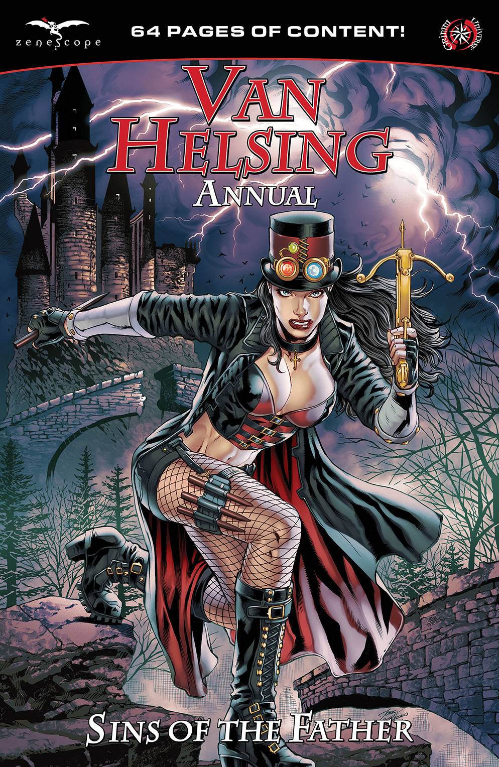 Zenescope Entertainment Inc Comic Books VAN HELSING ANNUAL SINS OF THE FATHER CVR A VITORINO 64421660502600311 DEC221776