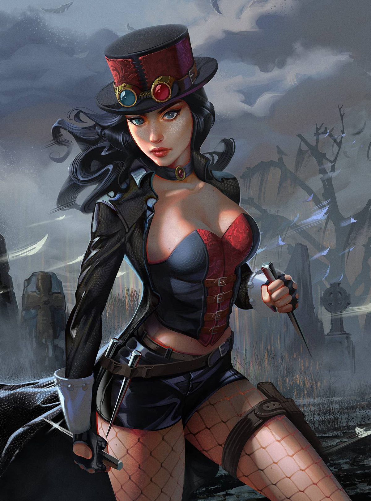 Zenescope Entertainment Inc Comic Books VAN HELSING BLOODBORNE ONESHOT CVR C IGOR LOMOV 78779028896100131 MAR222026