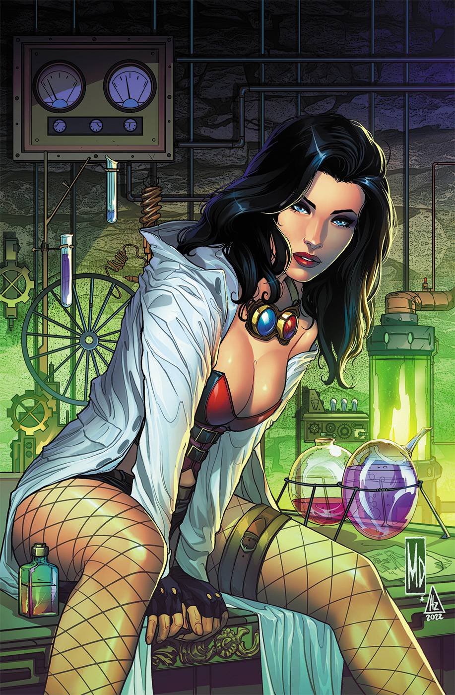 Zenescope Entertainment Inc Comic Books VAN HELSING DEADLY ALCHEMY CVR D DIPASCALE 79388865755700141 NOV221982