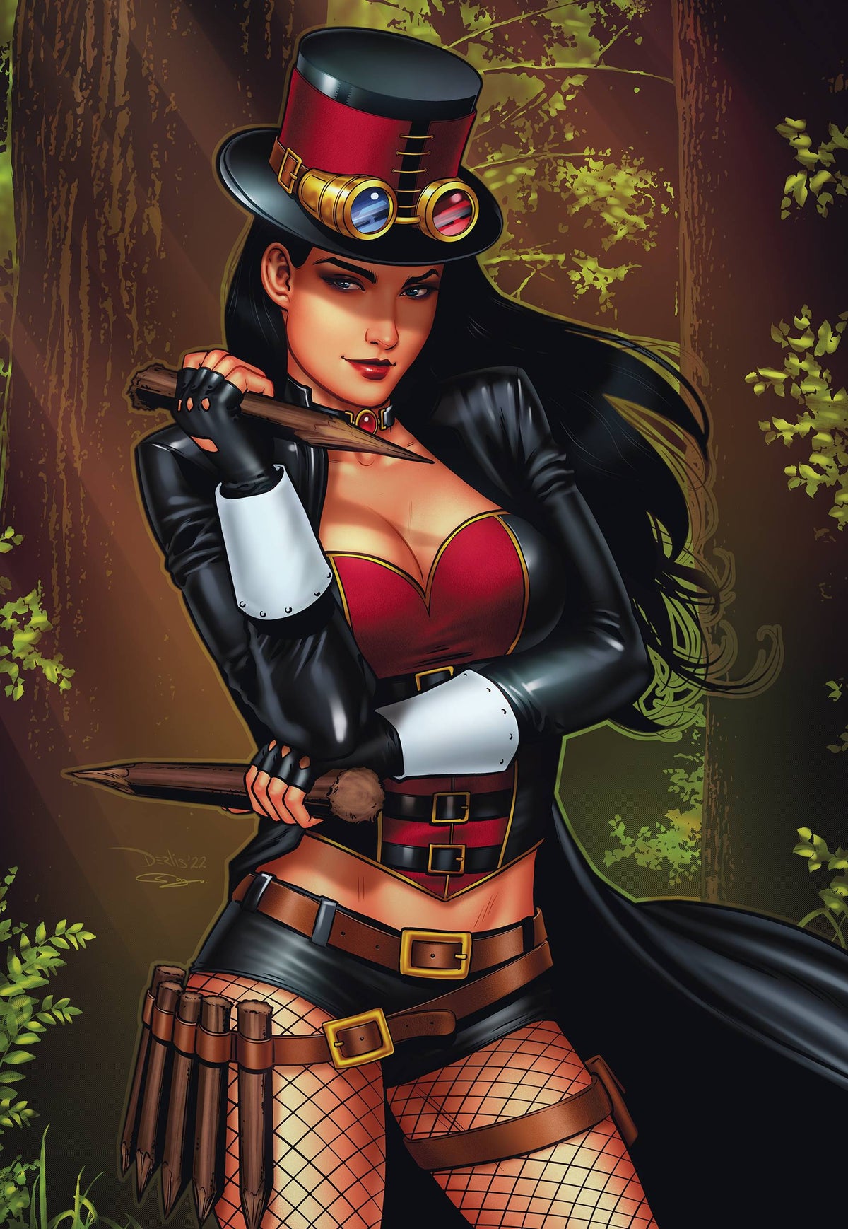 Zenescope Entertainment Inc Comic Books VAN HELSING FINDING NEVERLAND CVR C SANTACRUZ 79388865805900131 JAN232010