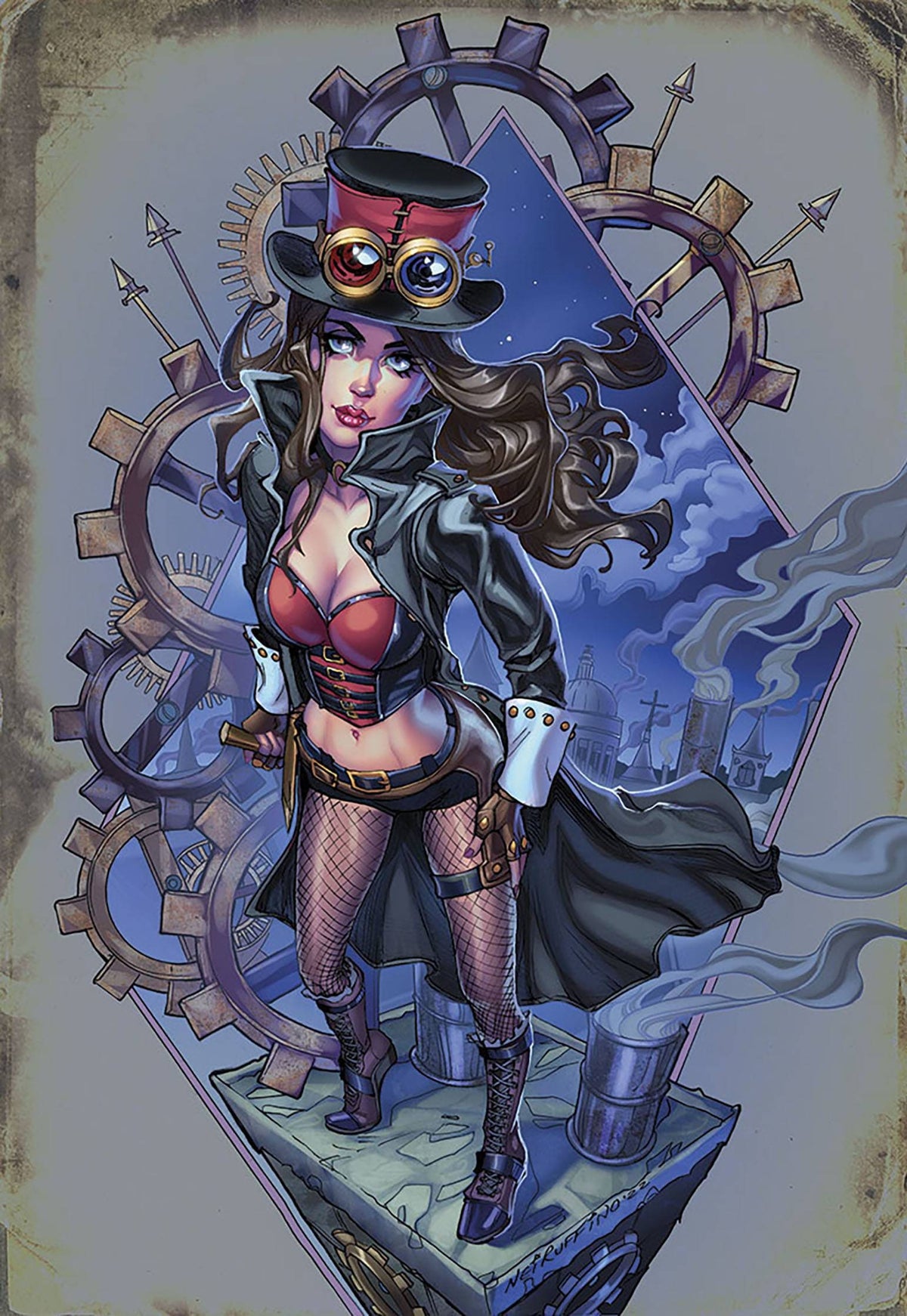 Zenescope Entertainment Inc Comic Books VAN HELSING FLESH OF MY BLOOD #1 CVR D RUFFINO 79388865655000141 JUL222114