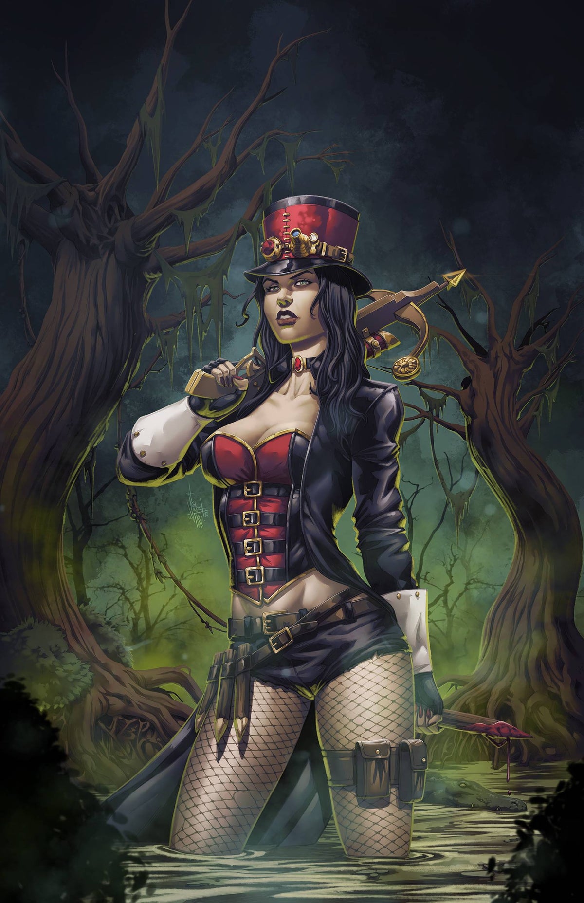 Zenescope Entertainment Inc Comic Books VAN HELSING FROM DEPTHS #1 CVR C TABANAS 79388865635200131 MAY221875