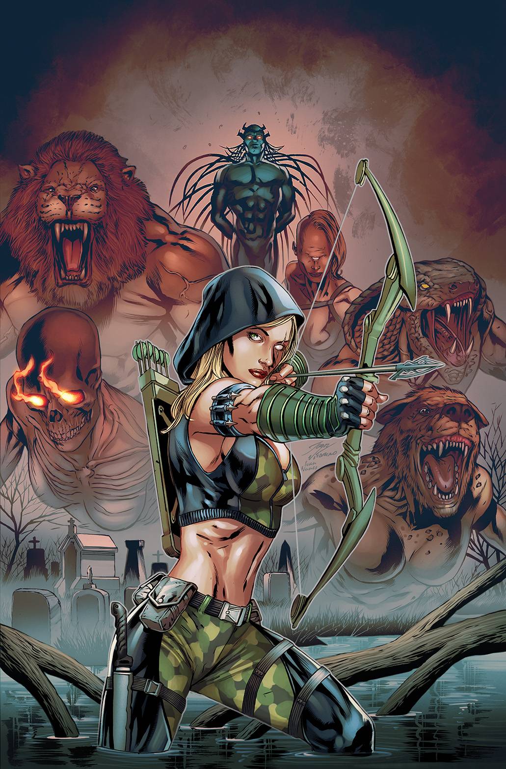 Zenescope Entertainment Inc Comic Books ROBYN HOOD 2022 CVR A VITORINO 64421660552100311 APR221930