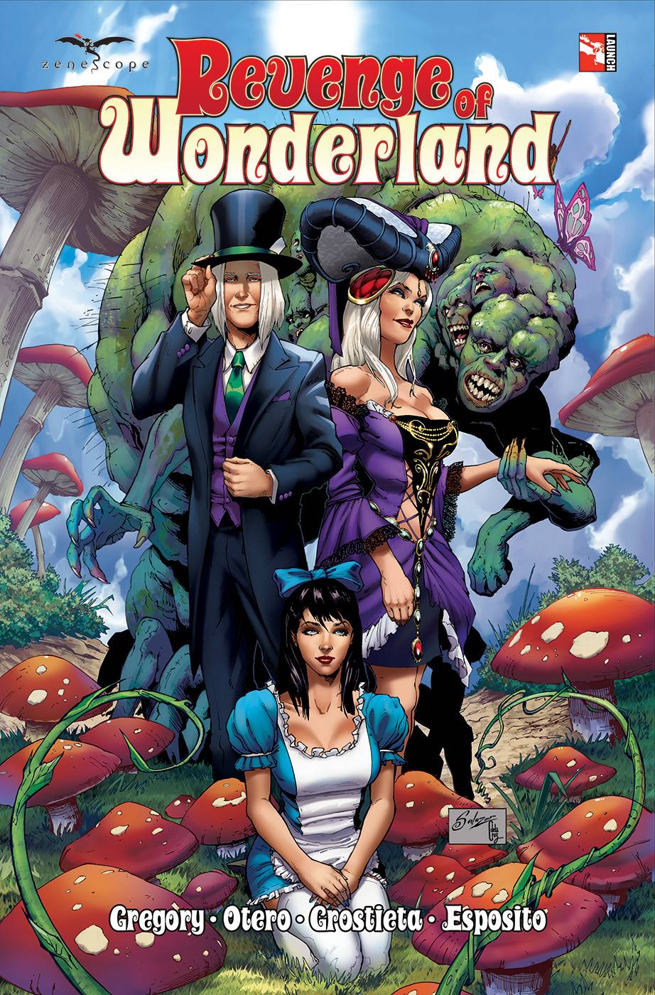 ZENESCOPE ENTERTAINMENT INC Graphic Novel Revenge Of Wonderland TP 9781942275886 FEB192126